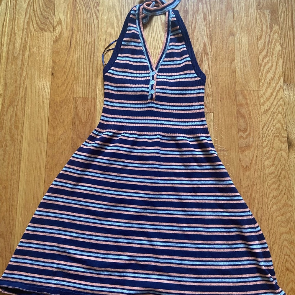 Stripped mini dress